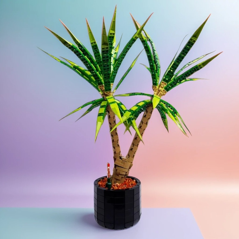 1961 pezzi MOC Dracaena Margin - Dracaena Marginata recensione e prezzo